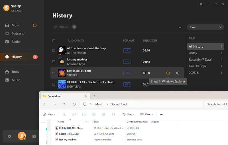 find music downloads