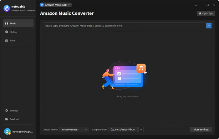 notecable amazon music converter