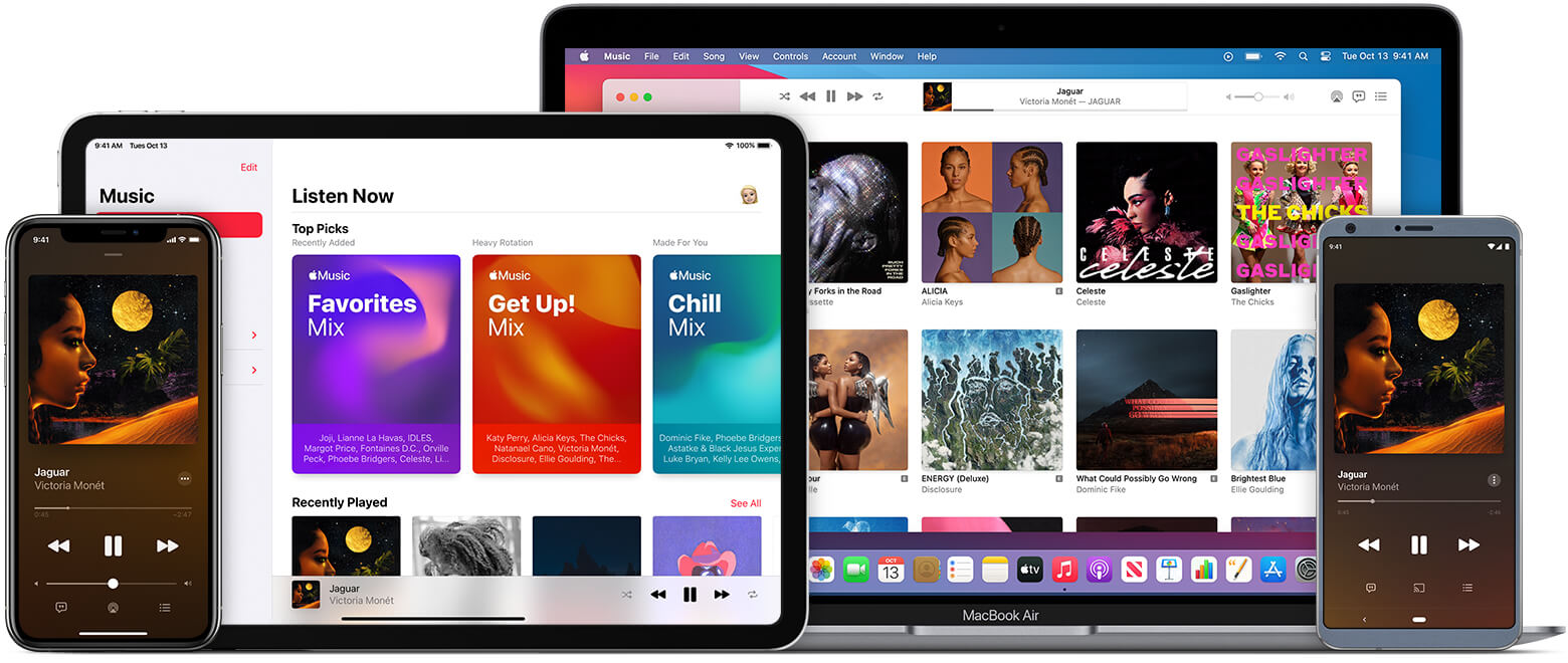 apple music interface