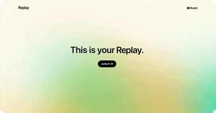 apple music replay web