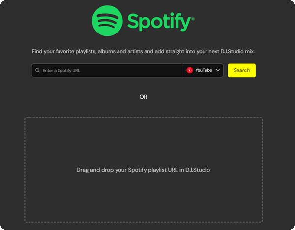 spotify dj studio