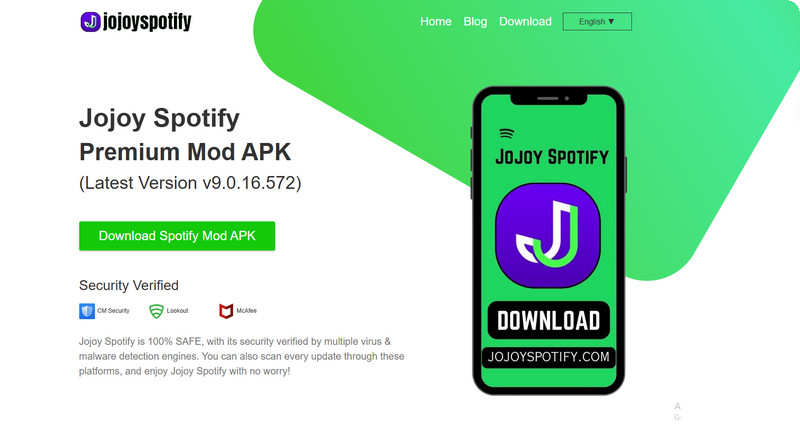 jojoy spotify apk