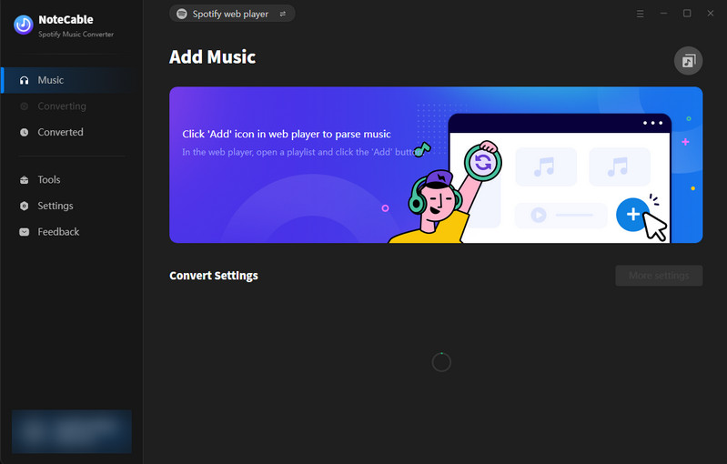 notecable spotify music converter