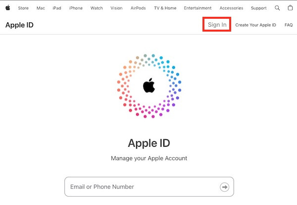 sign in appleid