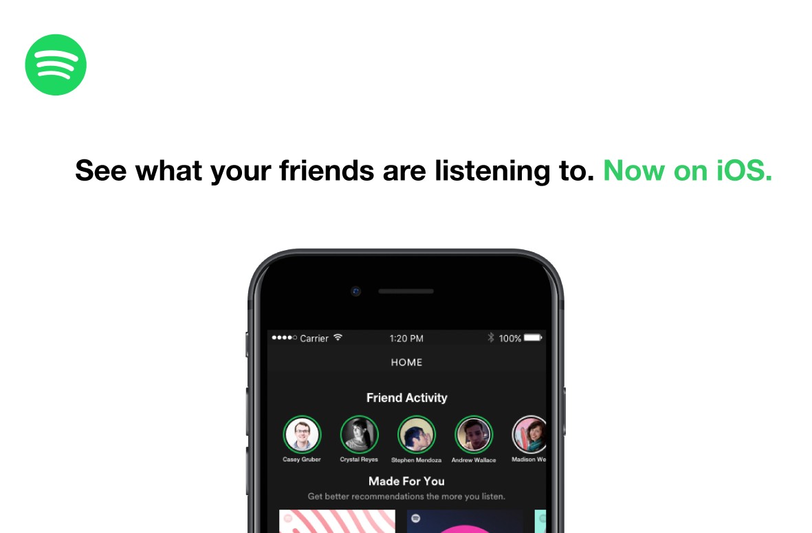 spotify friend activity