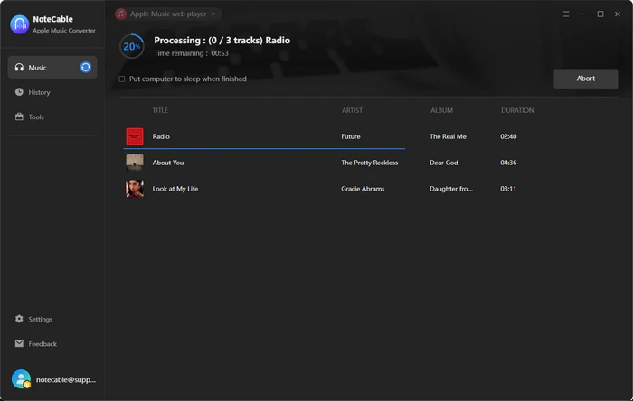 converting songs