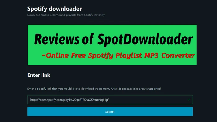 spotdownloader review