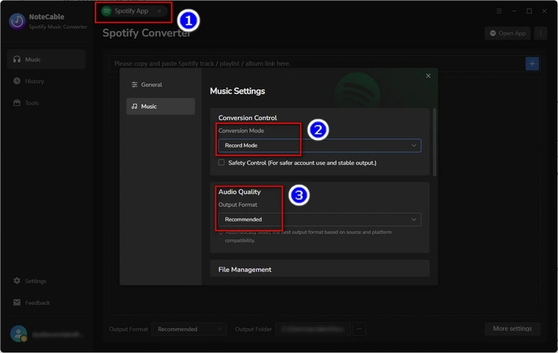 Download Spotify Lossless with NoteCable