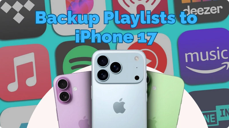 transfer playlists to iphone 17