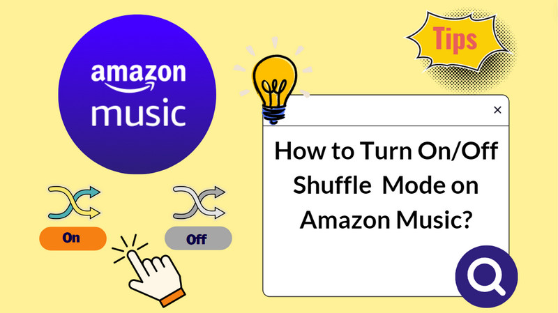 turn off amazon music shuffle